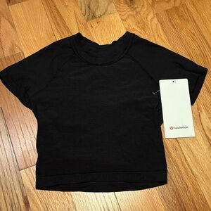 lululemon athletica Classic Black Short Sleeve Tee